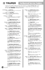 Предварительный просмотр 22 страницы Truper TALI-12AC Manual