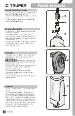 Предварительный просмотр 8 страницы Truper TPN-886-2 Manual