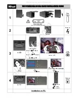 Trust 735 POWERC@M ZOOM Quick Installation Manual предпросмотр