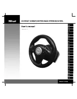 Trust COMPACT VIBRATION FEEDBACK STEERING WHEEL User Manual preview