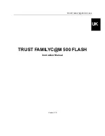 Предварительный просмотр 1 страницы Trust FAMILYC@M 500 FLASH Instruction Manuals