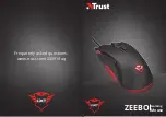 Trust GXT 121 ZEEBO Advanced Manual preview