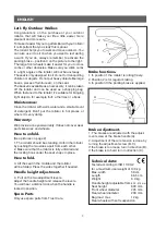 Preview for 5 page of Trust Let's Fly Maintenance Instructions Manual