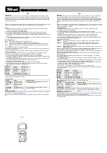 Trust PW-2100 Quick Start Manual предпросмотр