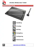 Preview for 1 page of Trust SLIMLINE WIDESCREEN TABLET - Maintenance Manual