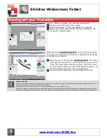 Preview for 3 page of Trust SLIMLINE WIDESCREEN TABLET - Maintenance Manual