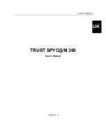 Trust SPYC@M 300 User Manual preview