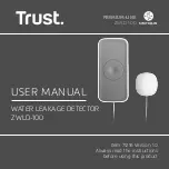 Trust SWITCH-IN PREMIUM-LINE ZWLD-100 User Manual предпросмотр