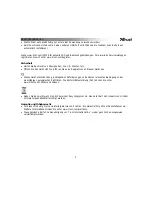 Preview for 8 page of Trust WB-5600R User Manual