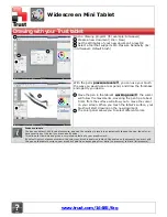 Предварительный просмотр 3 страницы Trust Widescreen Mini Tablet Advanced User'S Manual