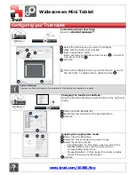 Предварительный просмотр 6 страницы Trust Widescreen Mini Tablet Advanced User'S Manual