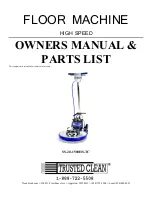 Trusted Clean SS-20-1500HS-TC Owner'S Manual preview