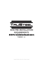 TruSteel AV30 Pre-Installation preview