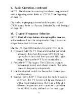 Preview for 17 page of TruTalk MURS-22 Operating Instructions Manual