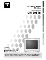 TruTech CR130TT8 Owner'S Manual preview