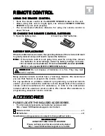 Предварительный просмотр 7 страницы TruTech PVS31170S1 User Manual