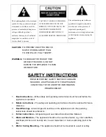 Preview for 2 page of TruTech TCR1276 User Manual