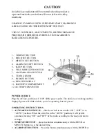 Preview for 5 page of TruTech TCR1276 User Manual