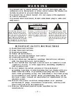 Preview for 2 page of TruTech TRCD688 User Manual