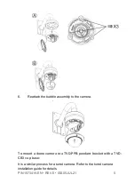 Предварительный просмотр 5 страницы TruVision TVD-CB3 Cup Base Installation Instructions Manual