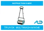 Truvox Multiwash MW 340 Instruction Manual preview