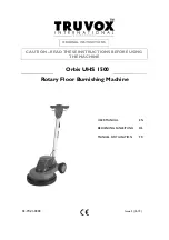 Truvox Orbis OB431500 Original Instructions Manual preview