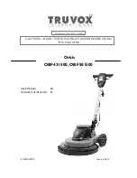 Preview for 1 page of Truvox ORBIS OBF431500 Original Instructions Manual