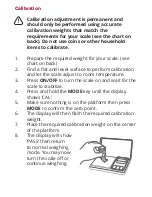 Предварительный просмотр 5 страницы Truweigh CLASSIC CL-100-01 User Manual