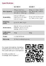 Предварительный просмотр 6 страницы Truweigh GAUGE User Manual