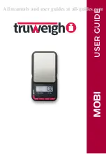 Truweigh MOBI-650-1 User Manual предпросмотр