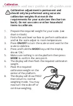 Предварительный просмотр 5 страницы Truweigh MOBI-650-1 User Manual