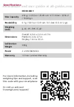 Preview for 6 page of Truweigh MOBI-650-1 User Manual