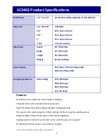 Preview for 8 page of Truweld TWE - SC3402 Operation Manual