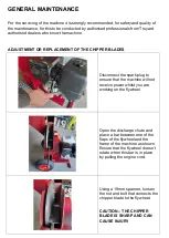 Preview for 11 page of TruYard Chipper Safety, Operation & Maintenance Instructions