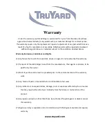 Preview for 6 page of TruYard GE22 Safety And Operating Instructions Manual