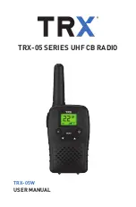 TRX TRX-05 Series User Manual preview