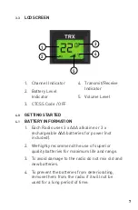 Предварительный просмотр 9 страницы TRX TRX-05 Series User Manual