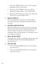 Preview for 16 page of TRX TRX-05 Series User Manual