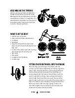 Предварительный просмотр 4 страницы TRYBIKE LOW TRICYCLE User Instructions