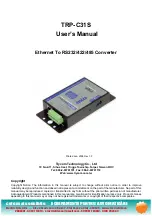 Trycom Technology TRP-C31S User Manual предпросмотр