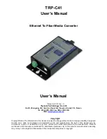 Trycom Technology TRP-C41 User Manual preview