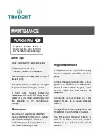 Preview for 32 page of Trydent FC115 Technical And Service Manual