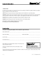 Preview for 4 page of Trynex International SnowEx V-Maxx 8500 Manual