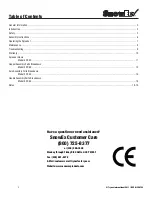 Preview for 2 page of Trynex SnowEx SP-65 Owner'S/Operator'S Manual