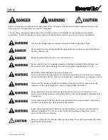 Preview for 5 page of Trynex SnowEx SP-8550 Owner'S/Operator'S Manual