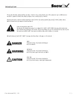 Preview for 3 page of Trynex SnowEx SP-9500 Owner'S/Operator'S Manual