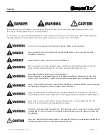 Предварительный просмотр 5 страницы Trynex SnowEx V-MAXX SP-2400 H Owner'S/Operator'S Manual