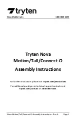 tryten Nova Connect-O Assembly Instructions Manual предпросмотр