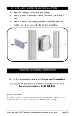 Preview for 28 page of tryten Nova Connect-O Assembly Instructions Manual