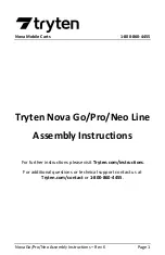 Preview for 1 page of tryten Nova Go Assembly Instructions Manual